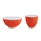 Manhattan Comfort Anderson Coffee Table and End Table 2.0 in Orange - Set of 2 2-AT01-OR - alternate 5